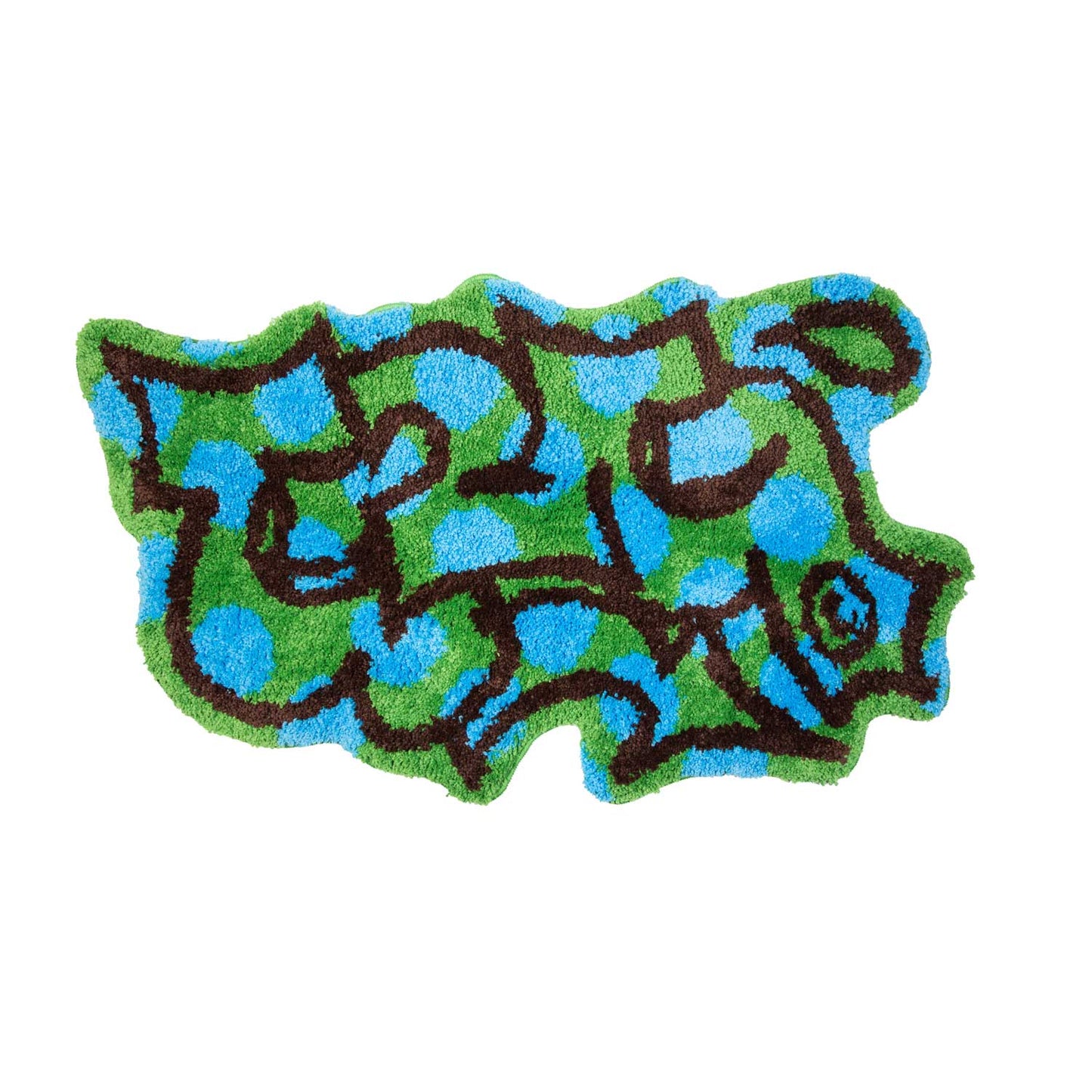 Polka Dot Throwie Rug