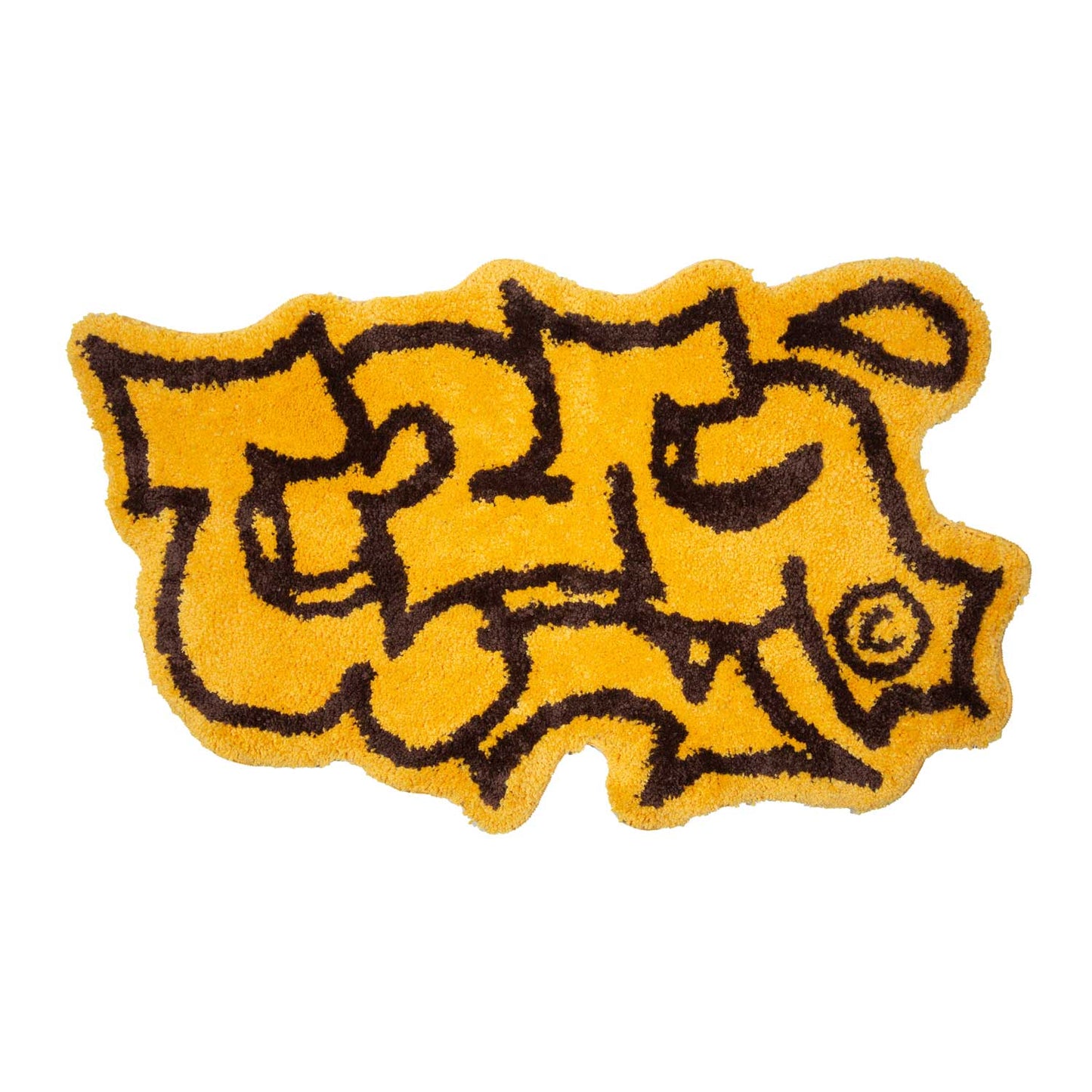 Yellow Throwie Rug