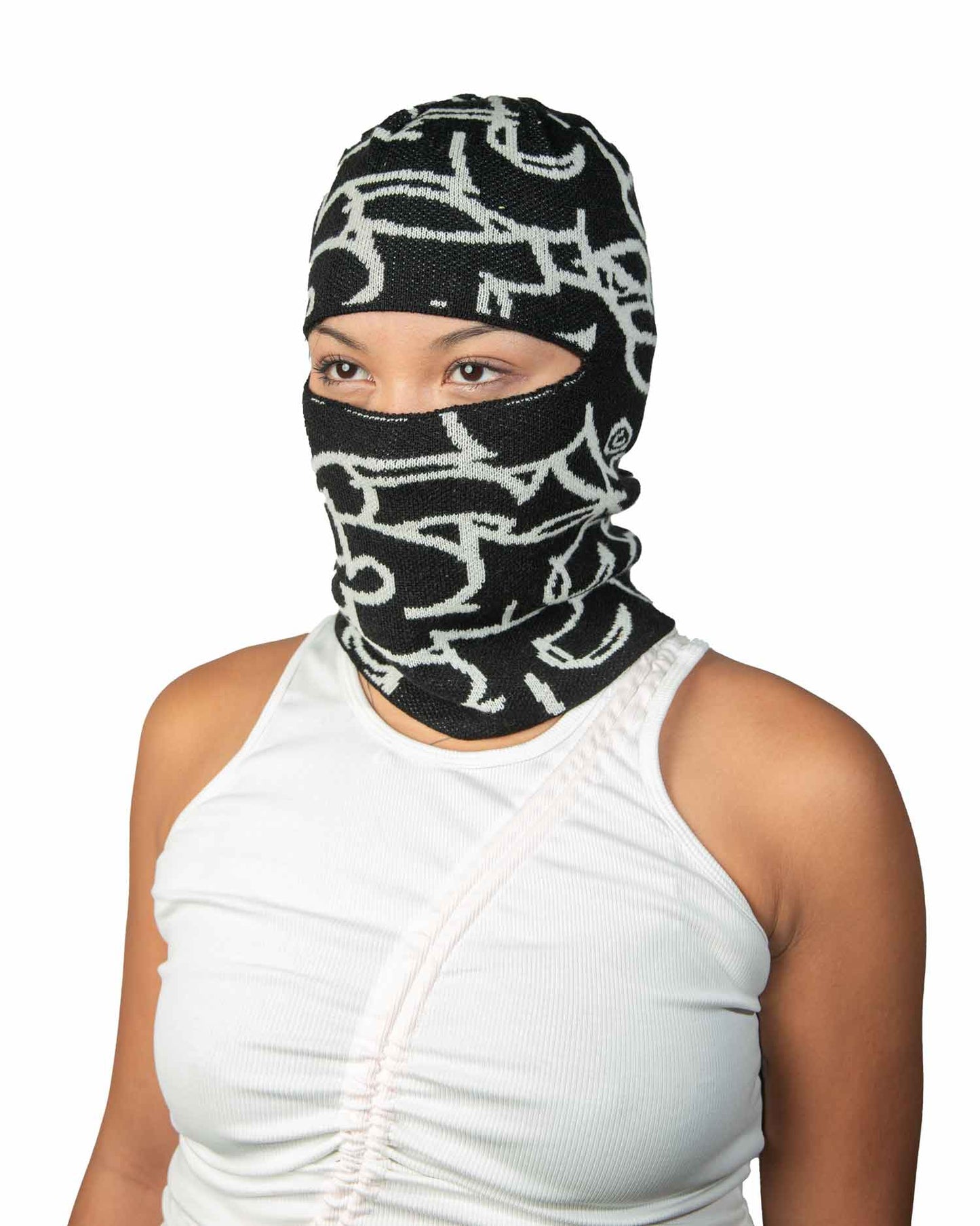 Hollow Skull Balaclava - Obsidian