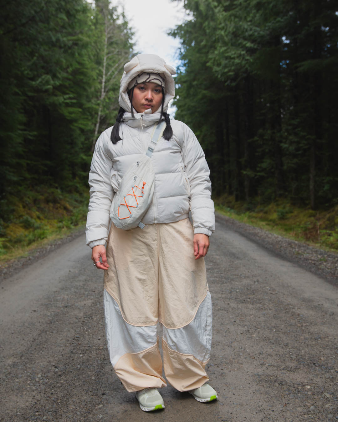 Puffer Bear Hood V2 [Pumice]