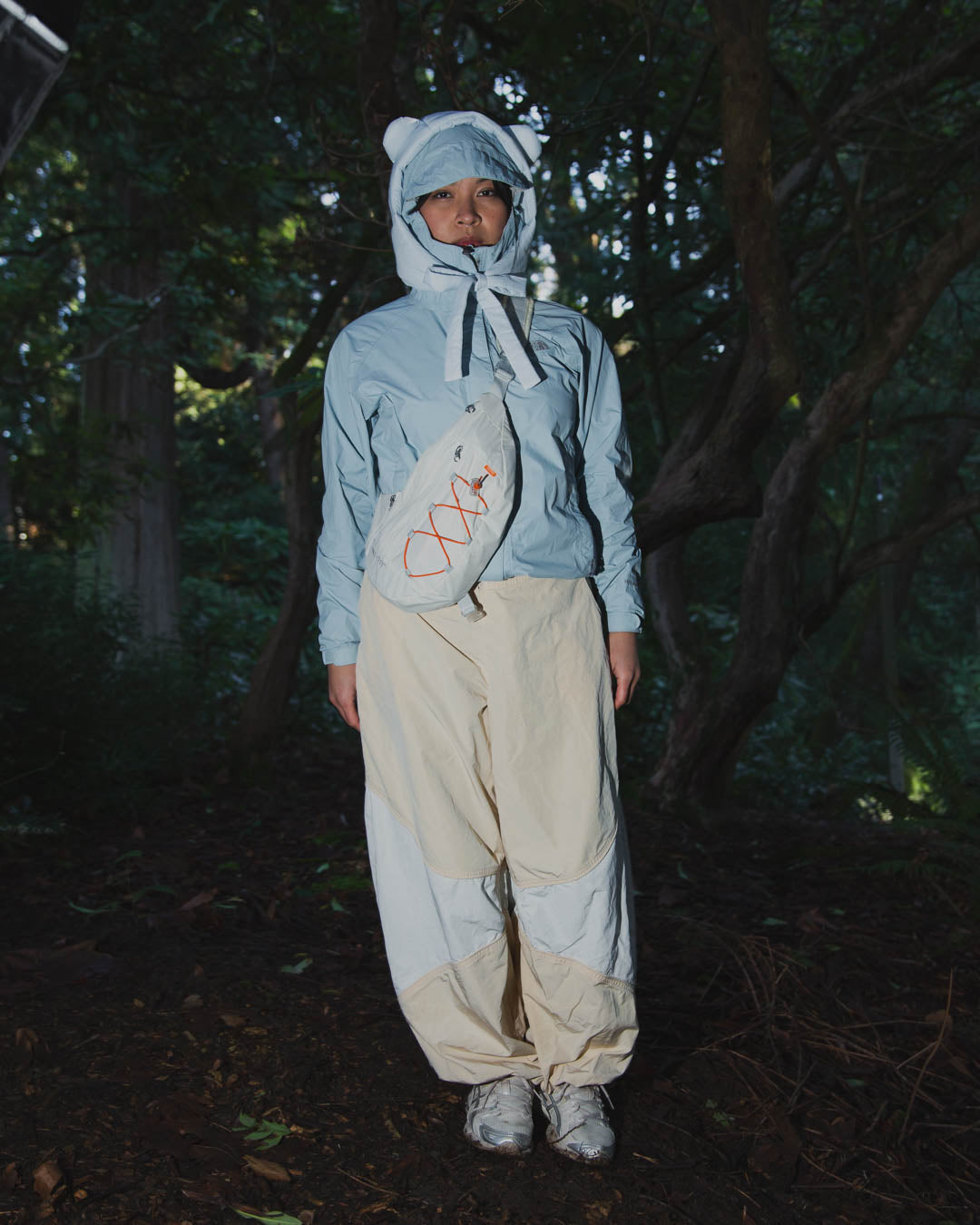 Puffer Bear Hood V2 [Glacier]