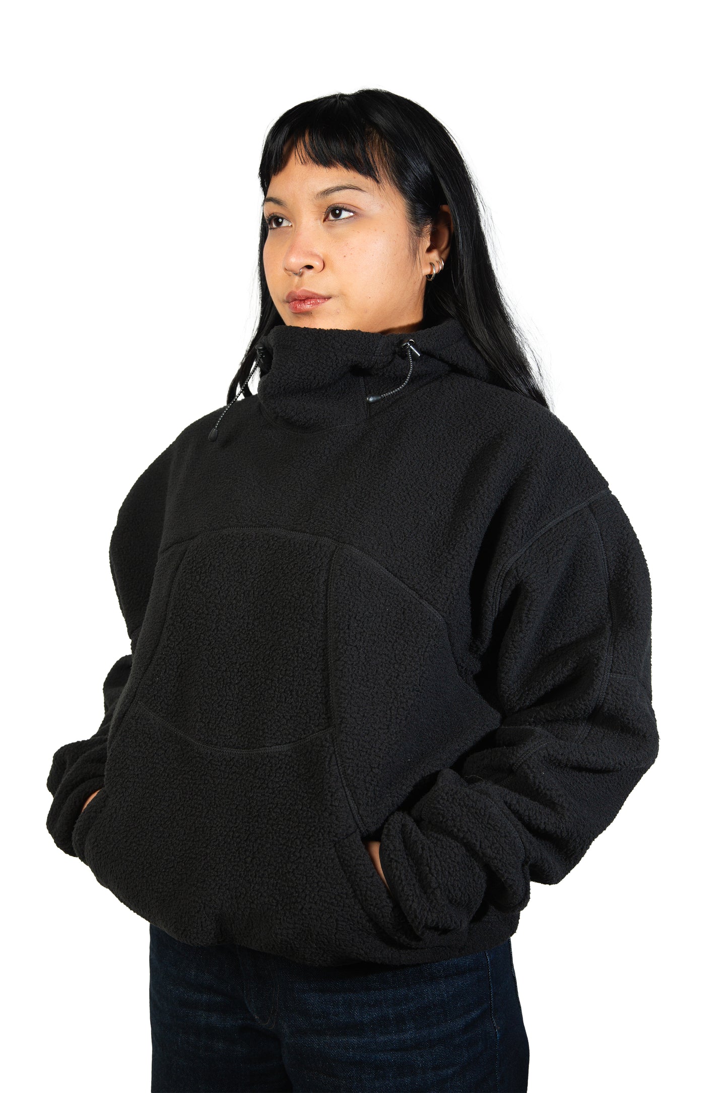 High Pile Pullover Fleece Jacket [Midnight]