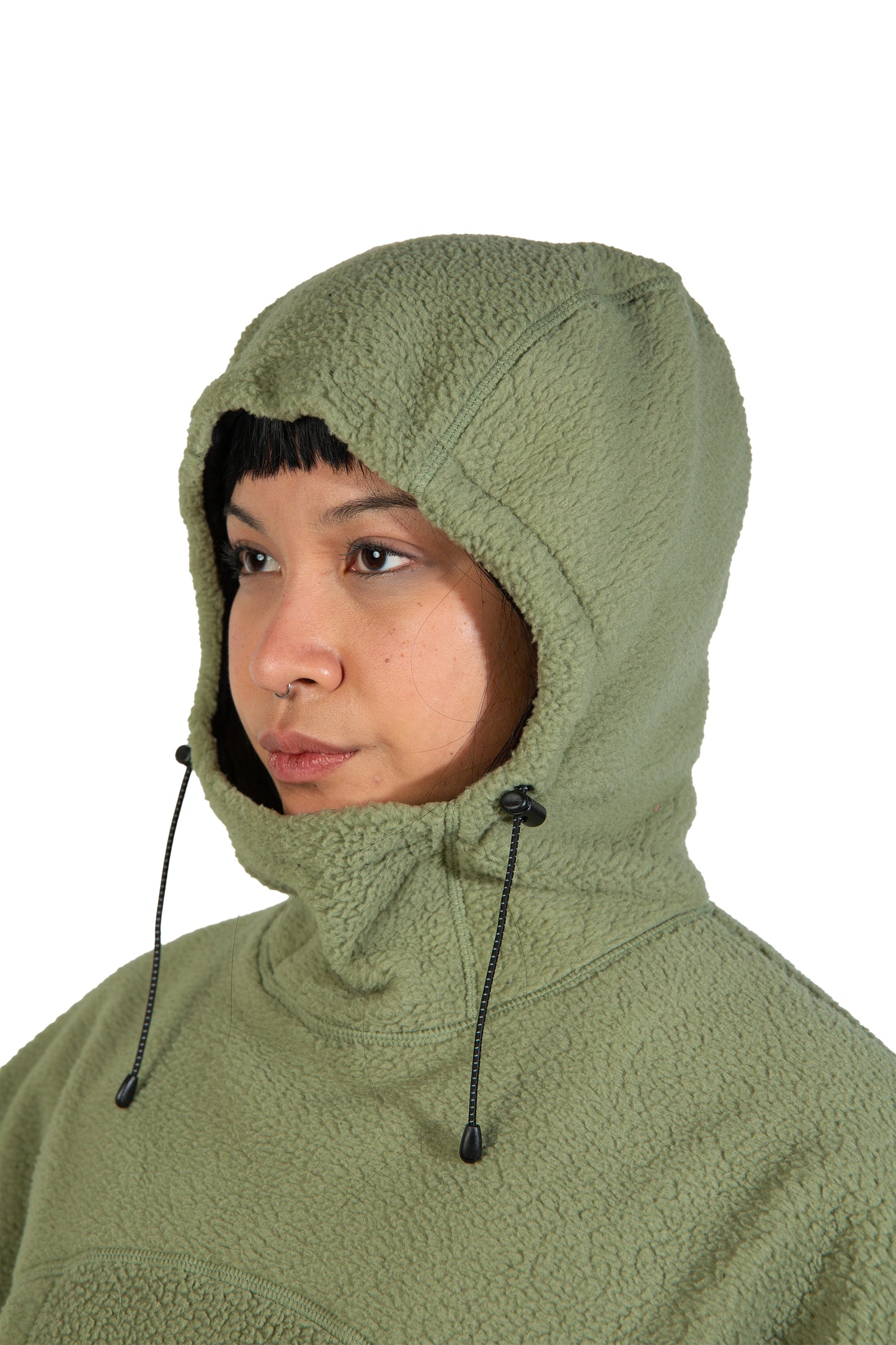 High Pile Pullover Fleece Jacket [Sage]