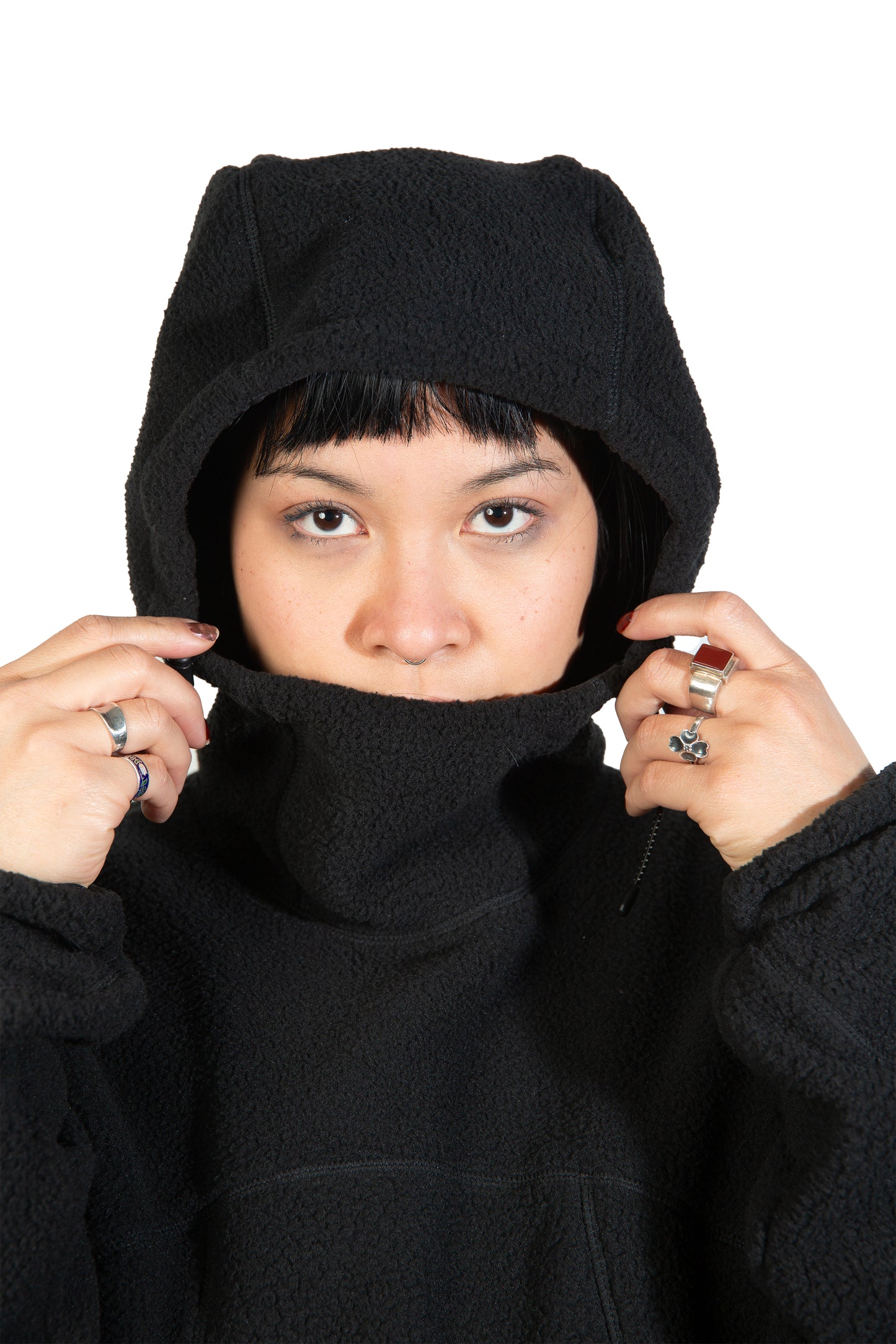 High Pile Pullover Fleece Jacket [Midnight]