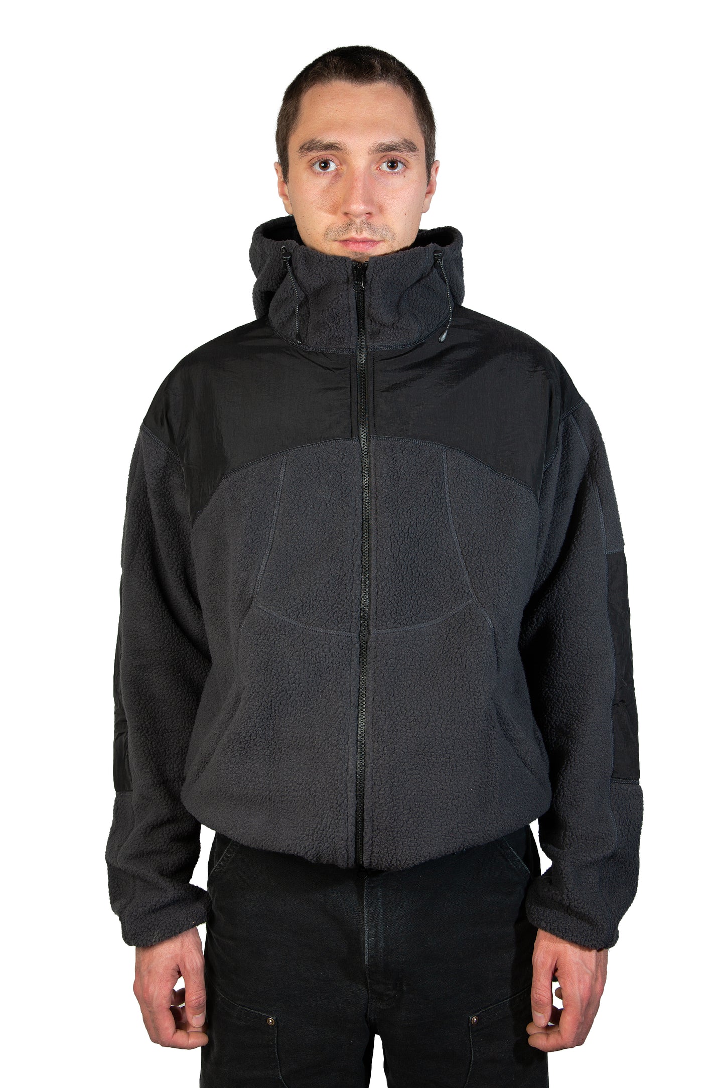 High Pile Fleece Jacket [Charcoal]