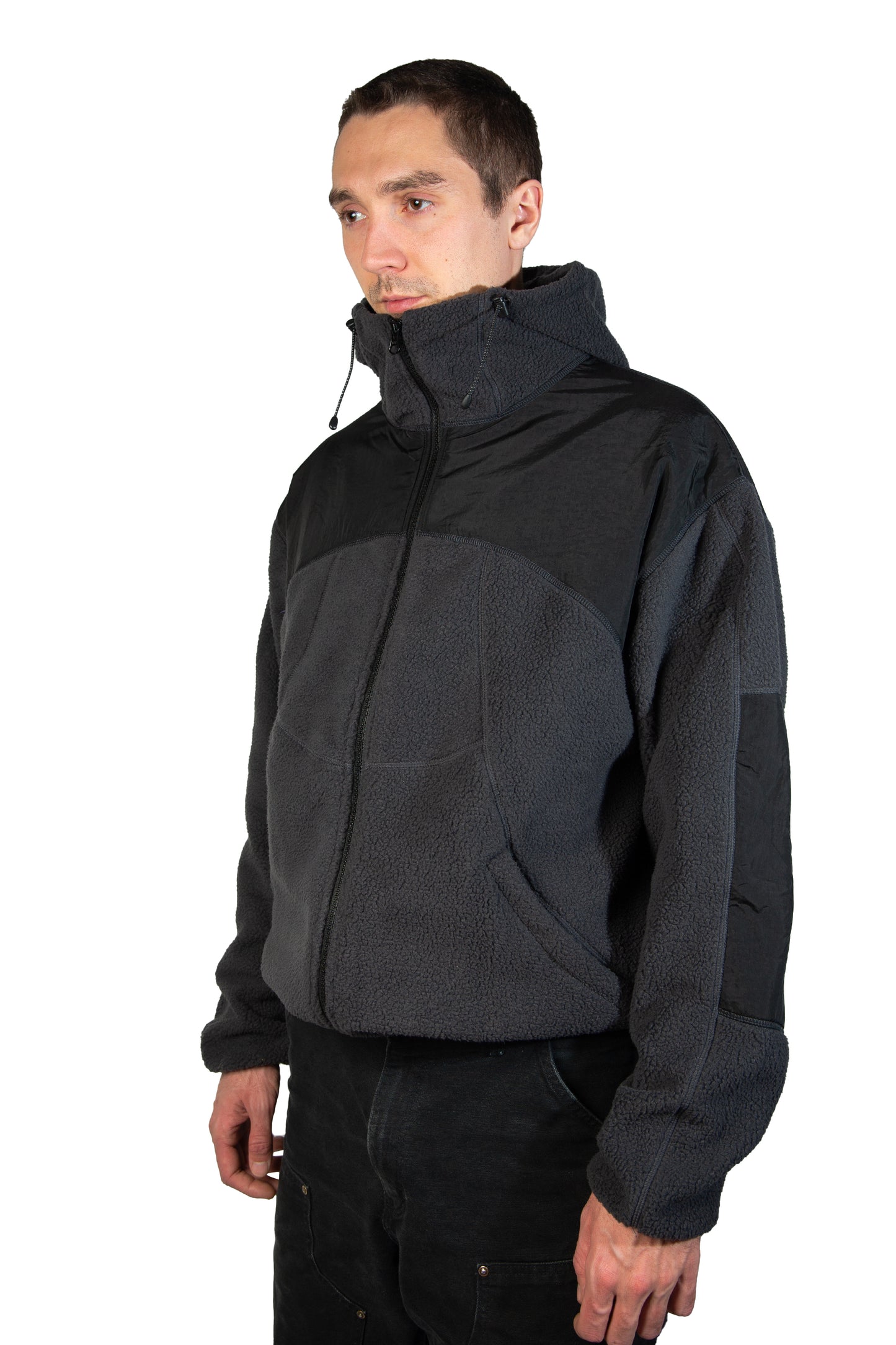 High Pile Fleece Jacket [Charcoal]