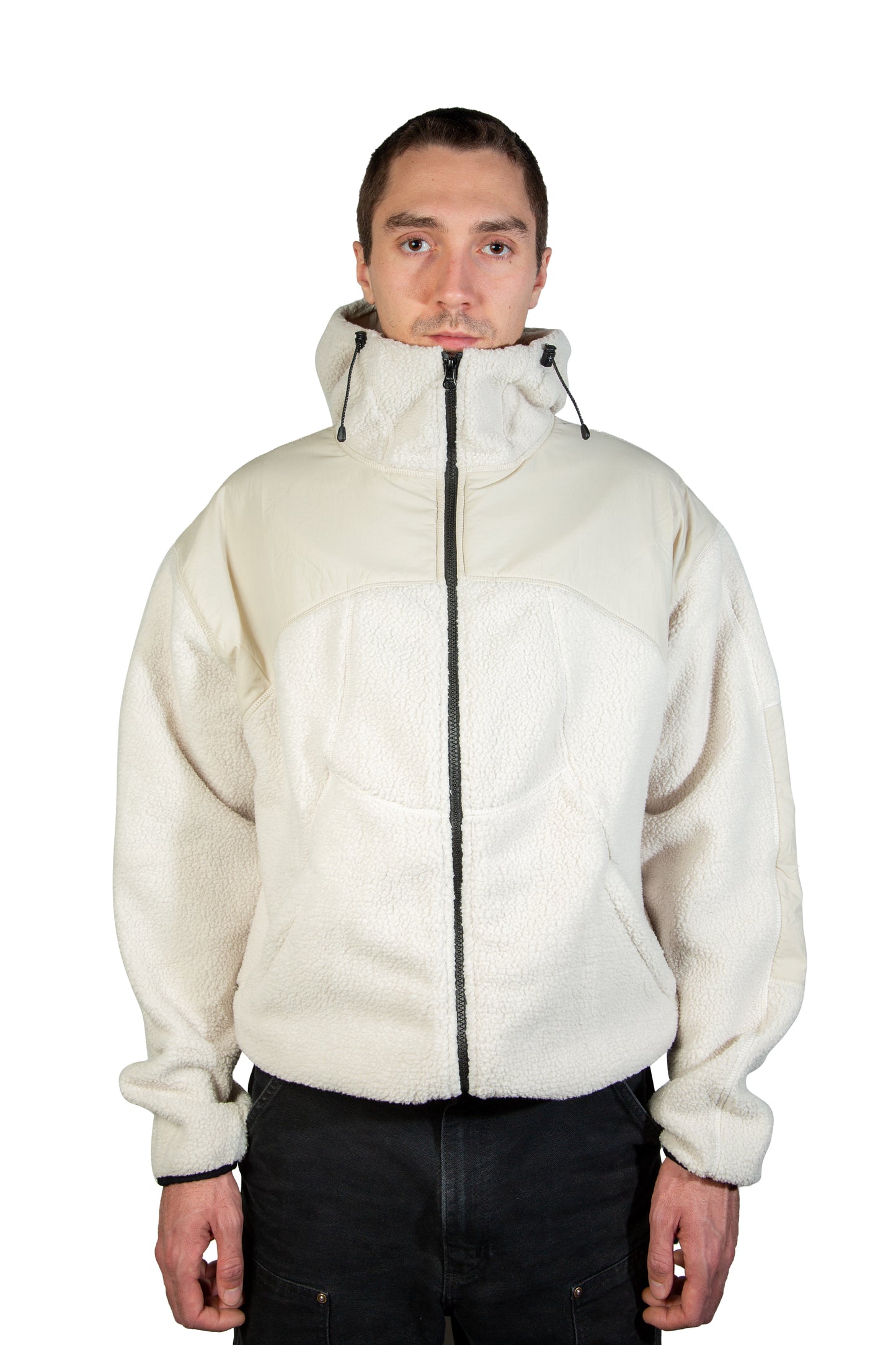 High Pile Fleece Jacket [Cream]
