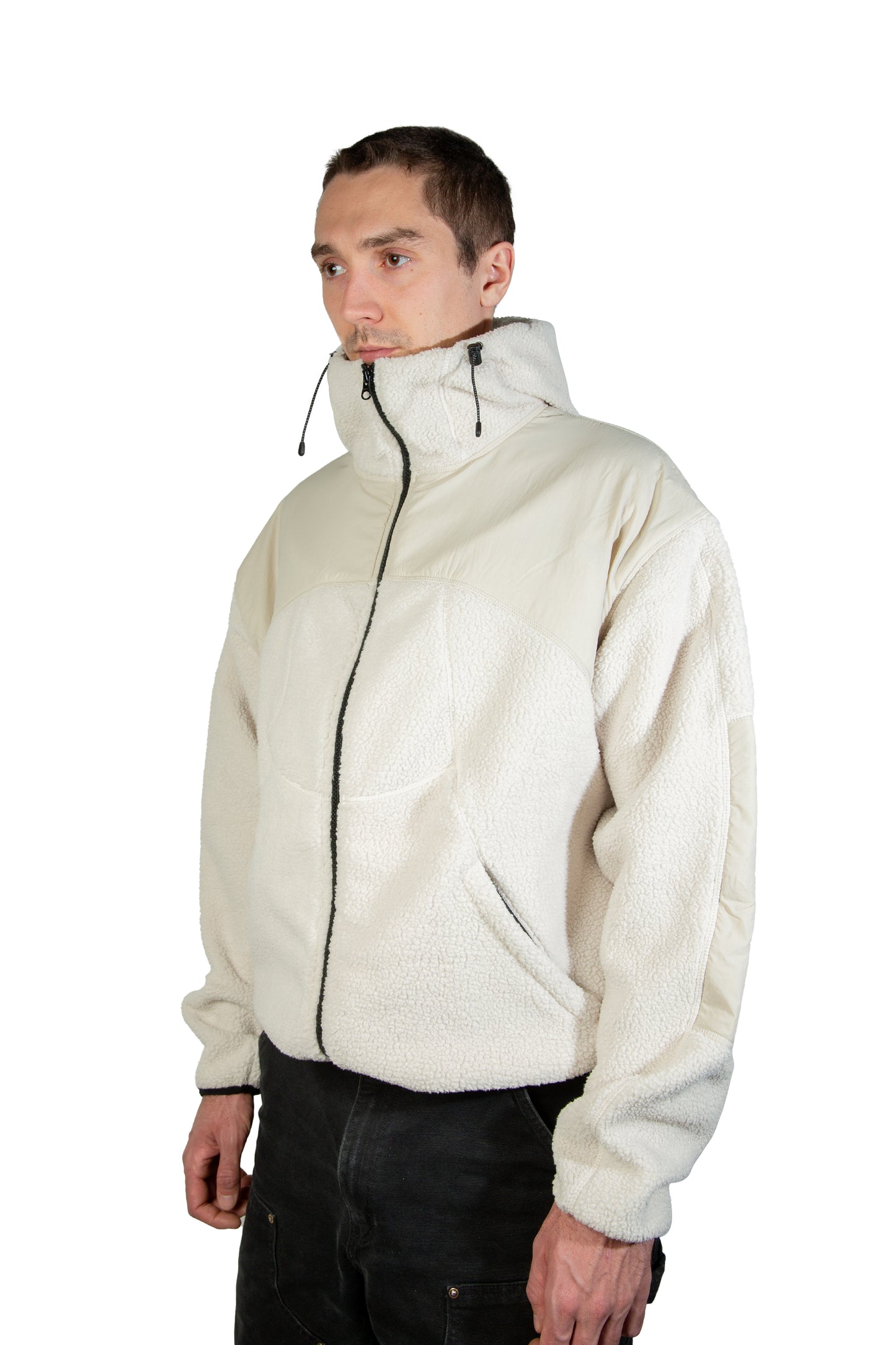 High Pile Fleece Jacket [Cream]