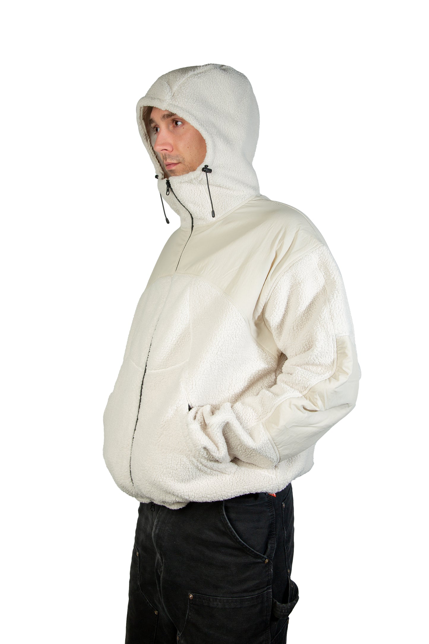 High Pile Fleece Jacket [Cream]