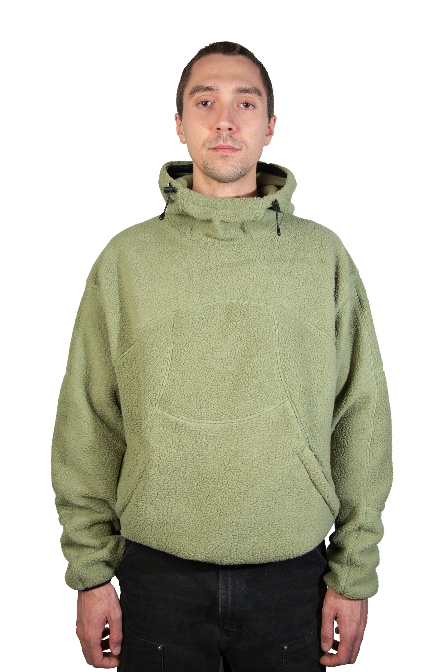 High Pile Pullover Fleece Jacket [Sage]