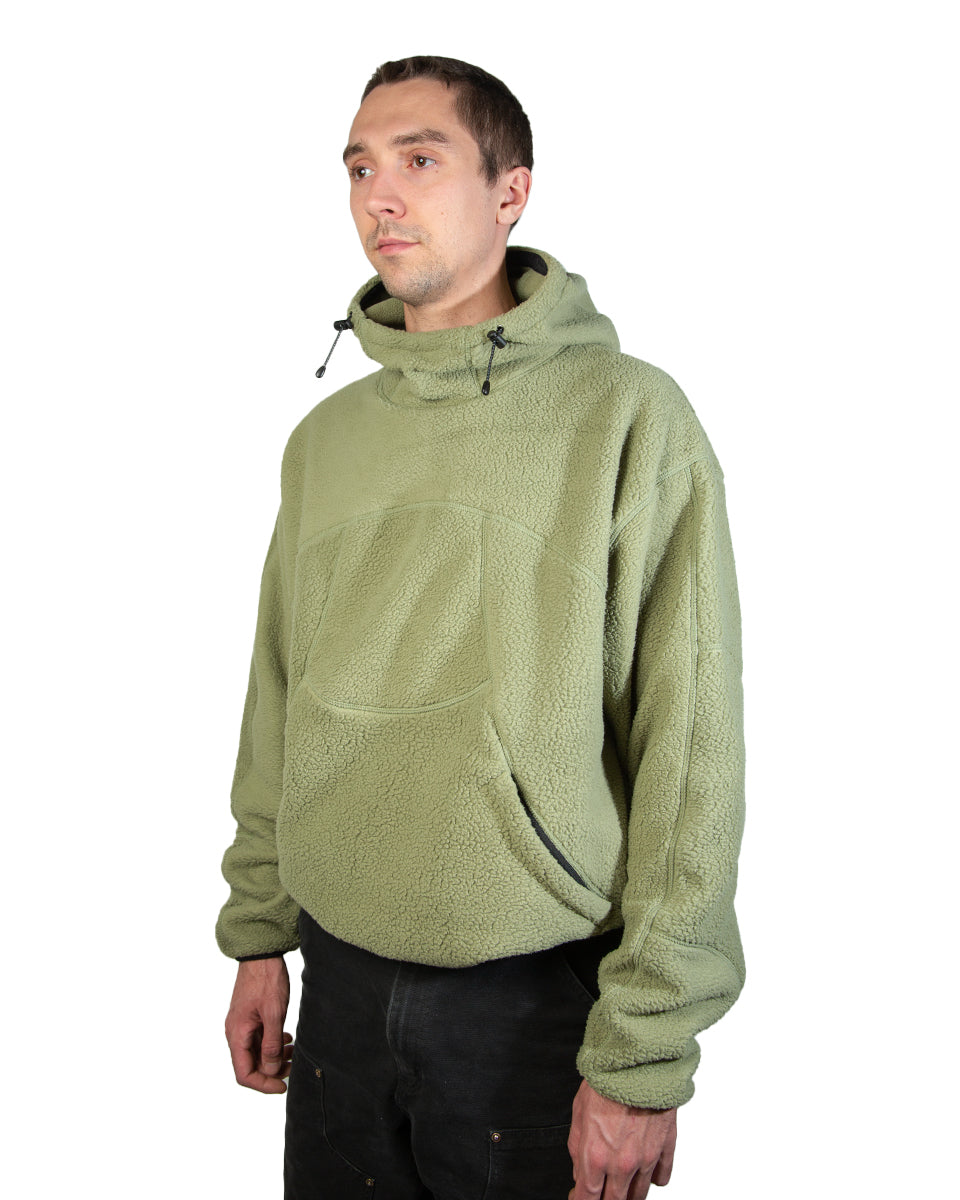 High Pile Pullover Fleece Jacket [Sage]