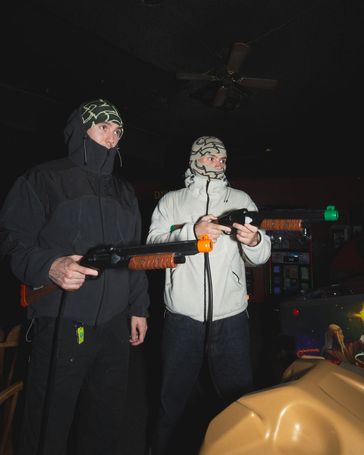 Hollow Skull Balaclava - Morel