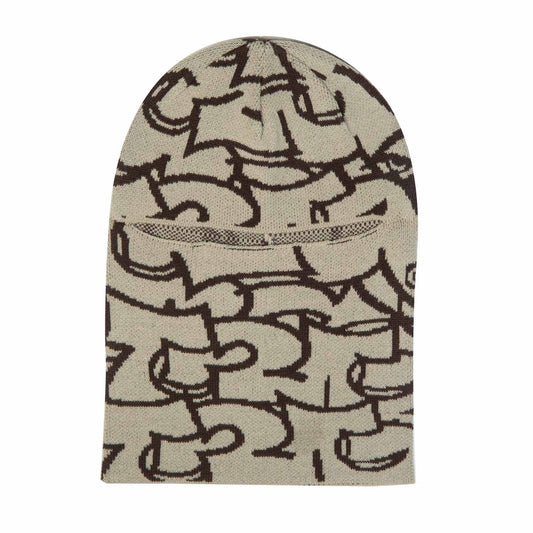 Hollow Skull Balaclava - Morel