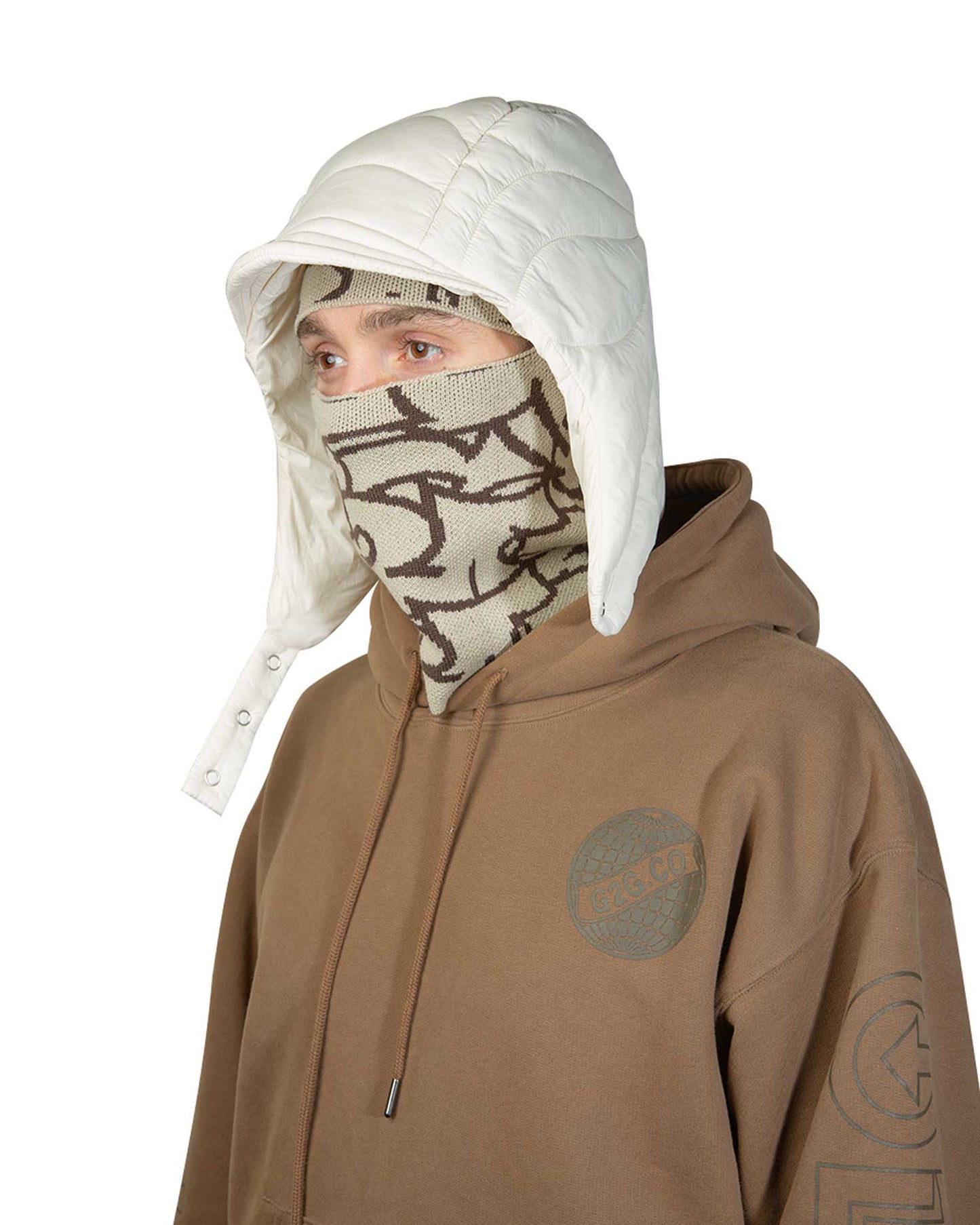 Puffer Aviation Hood [Pumice]