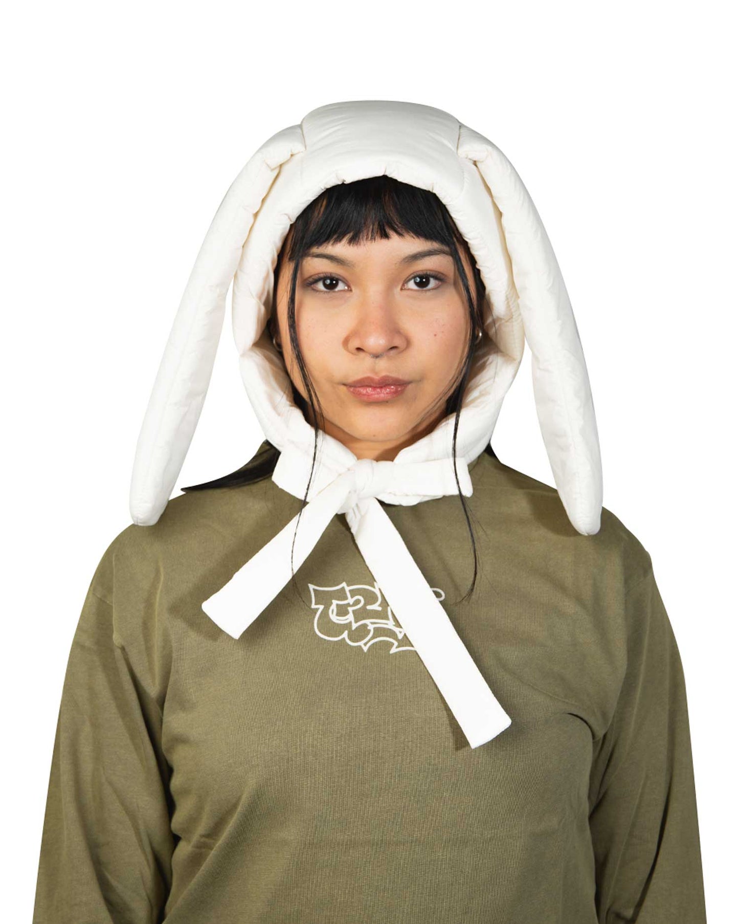 Puffer Bunny Hood [Pumice]