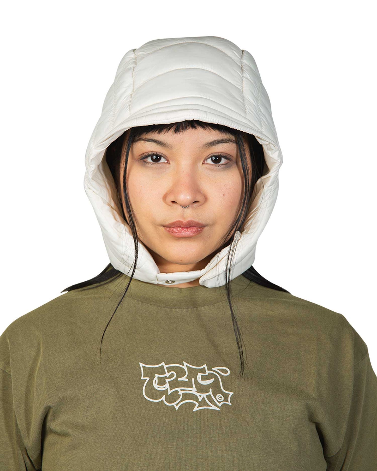 Puffer Aviation Hood [Pumice]