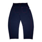 Contrast Stitch Barrel Pants