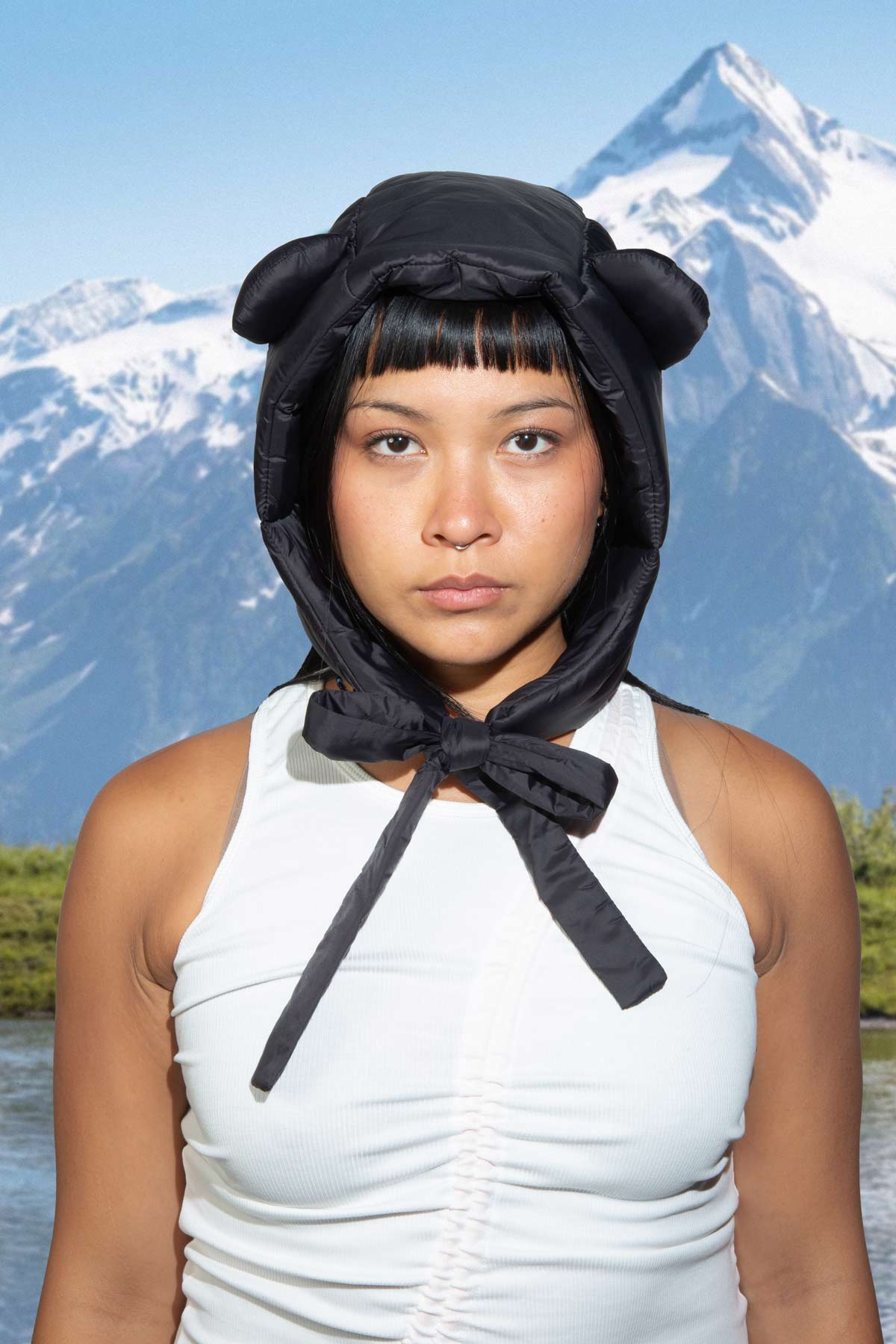 Puffer Bear Hood V2 [Midnight]