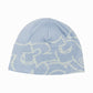 Hollow Skull Cap- Cyber Blue