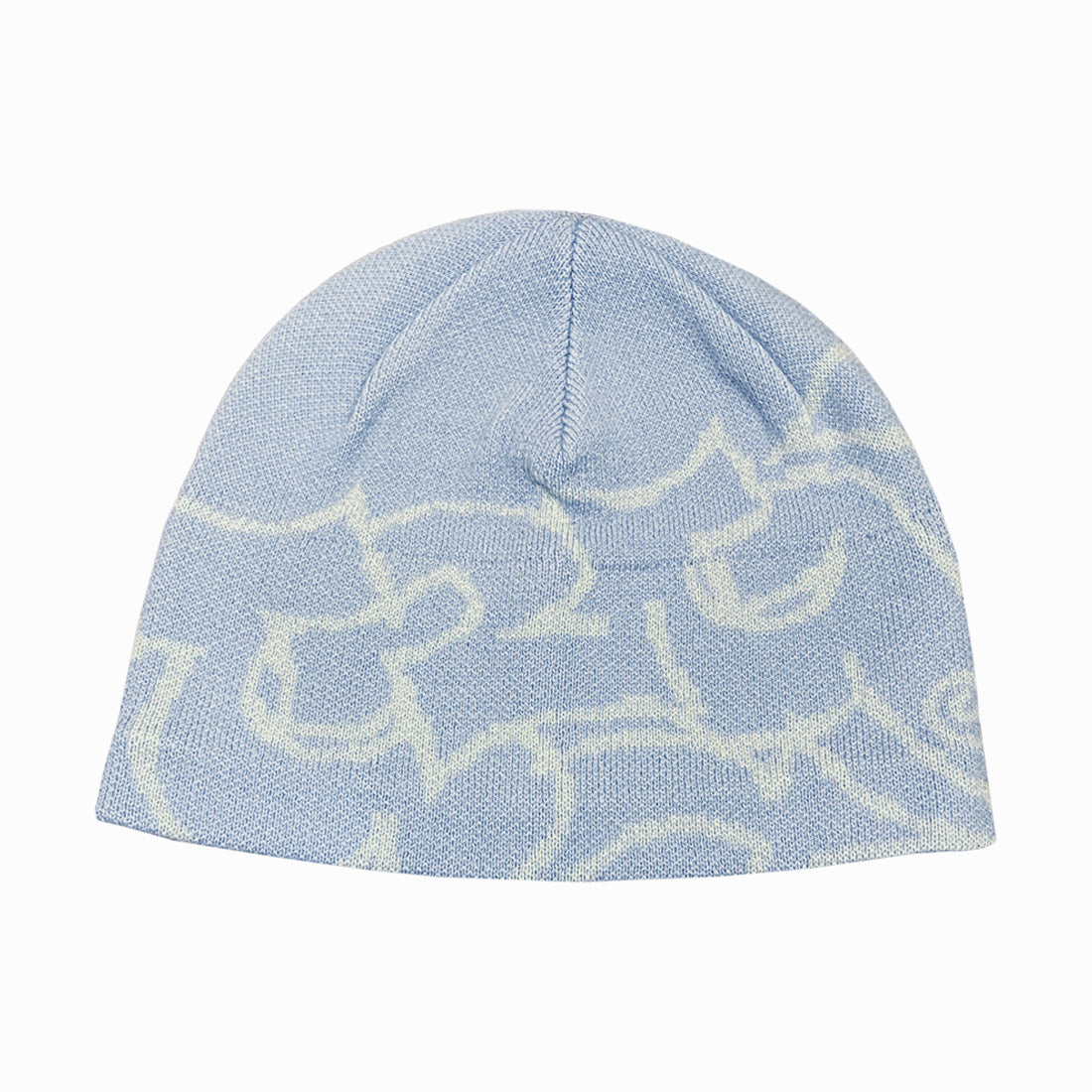 Hollow Skull Cap- Cyber Blue