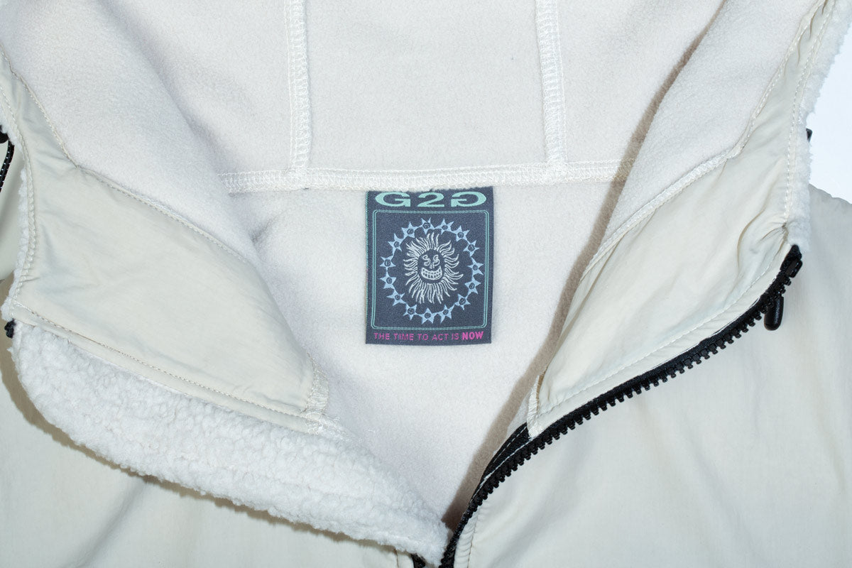 High Pile Fleece Jacket [Cream]
