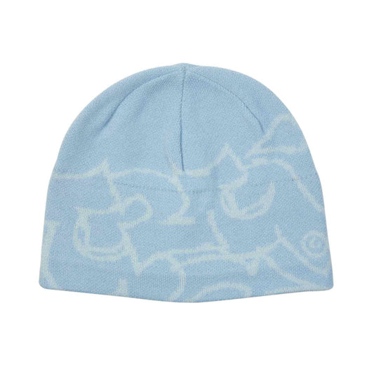 Hollow Skull Cap V1 [Cyber Blue]