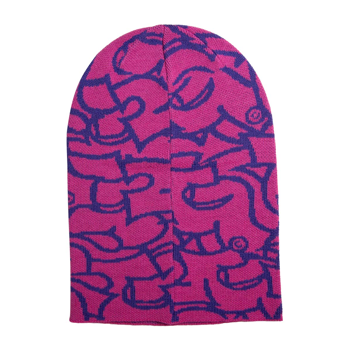 Hollow Skull Balaclava [Fuchsia]