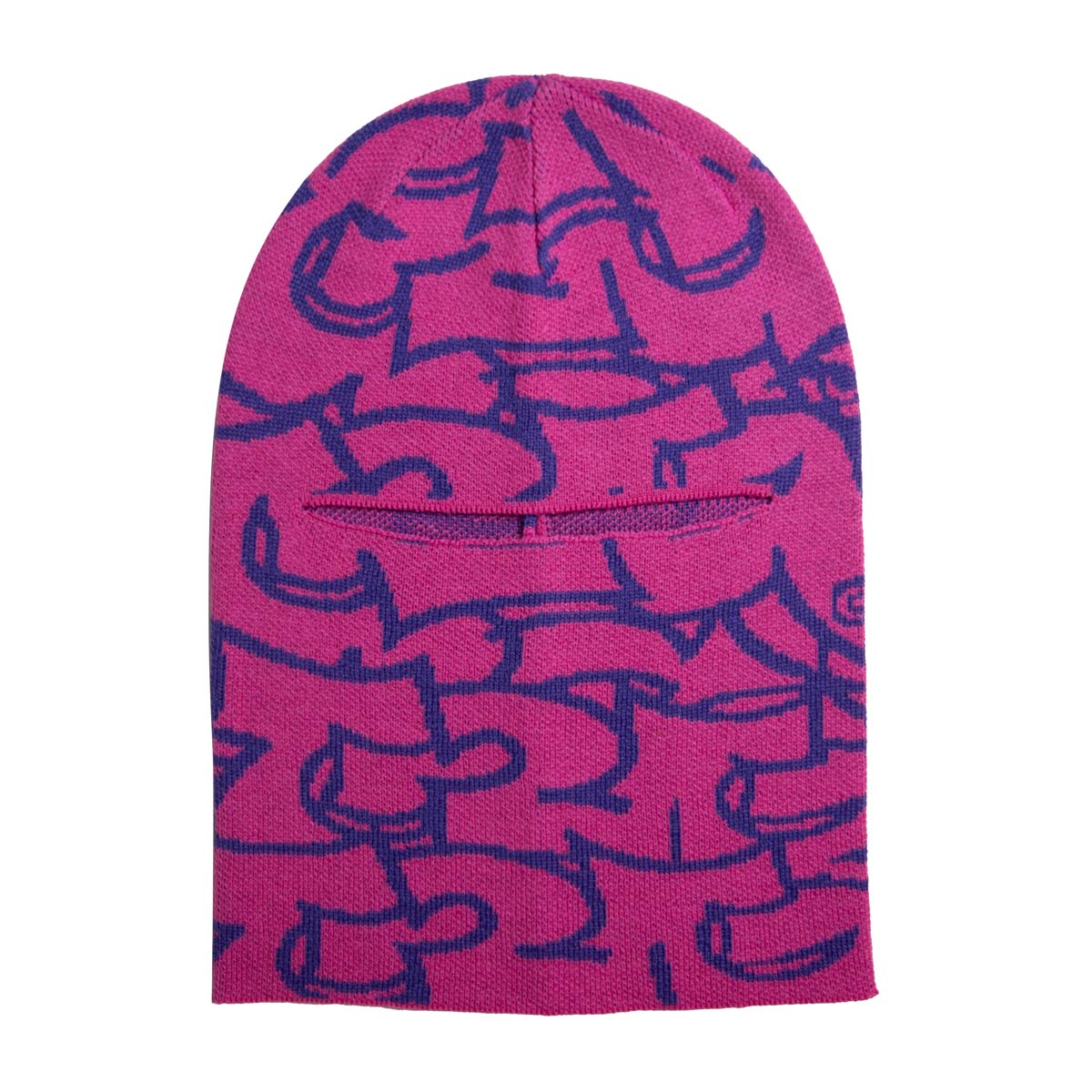 Hollow Skull Balaclava [Fuchsia]