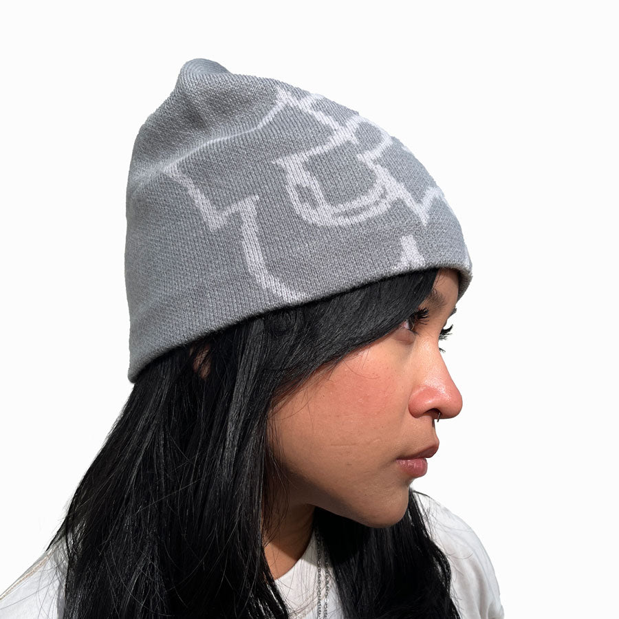 Hollow Skull Cap - Pebble