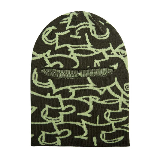 Hollow Skull Balaclava [Kelp]