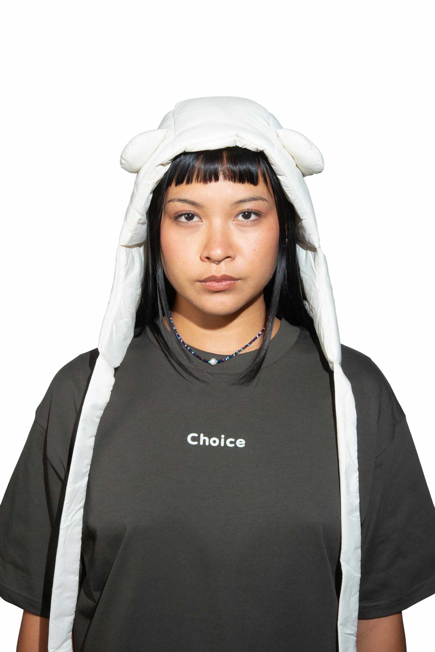 Puffer Bear Hood V2 [Pumice]