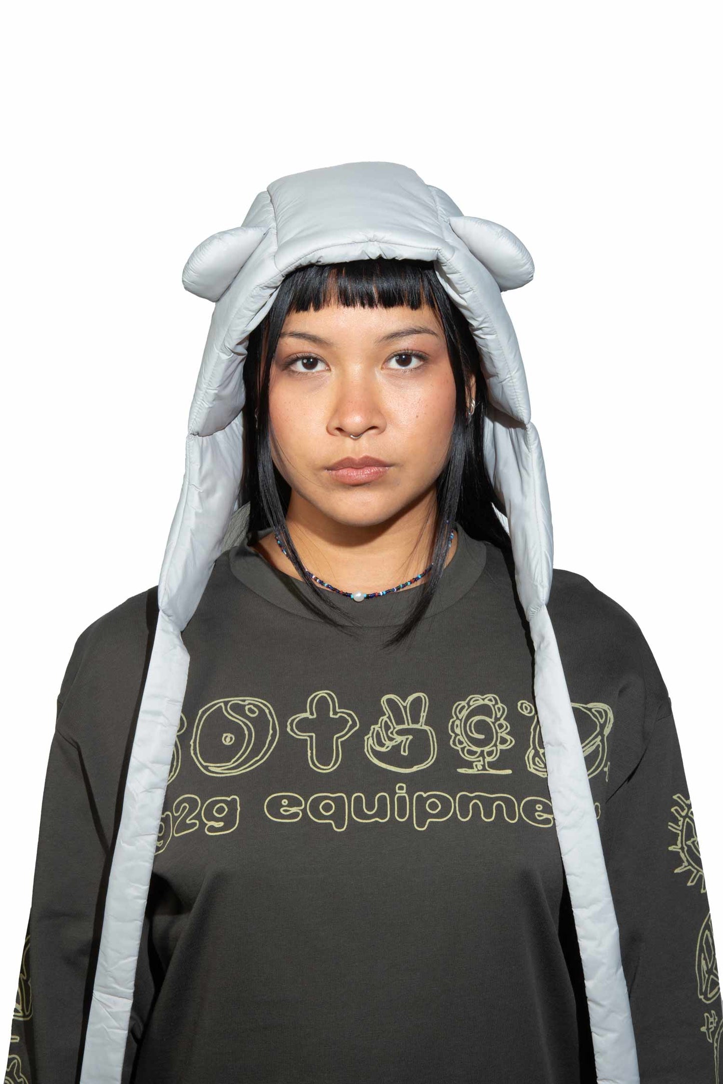 Puffer Bear Hood V2 [Slate]