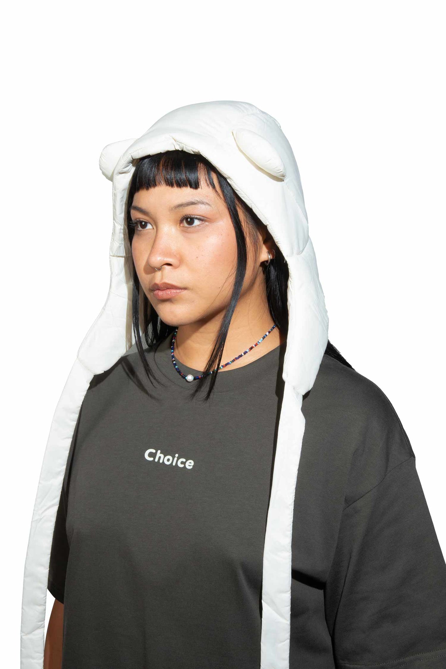 Puffer Bear Hood V2 [Pumice]