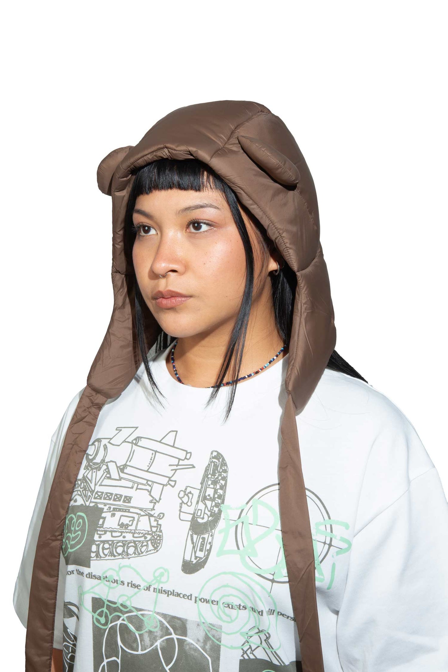 Puffer Bear Hood V2 [Umber]