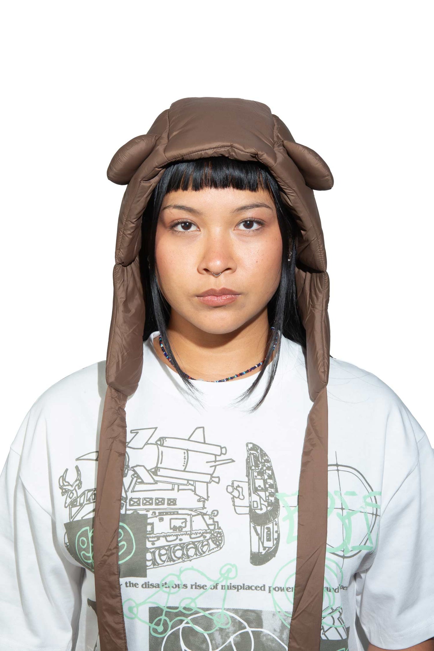 Puffer Bear Hood V2 [Umber]
