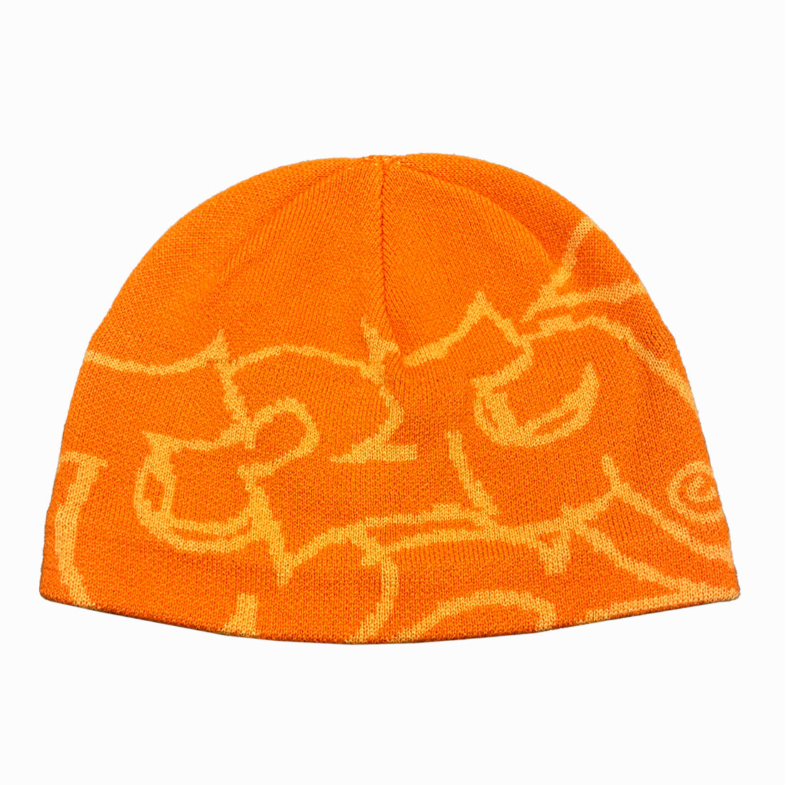 Hollow Skull Cap - Tangerine