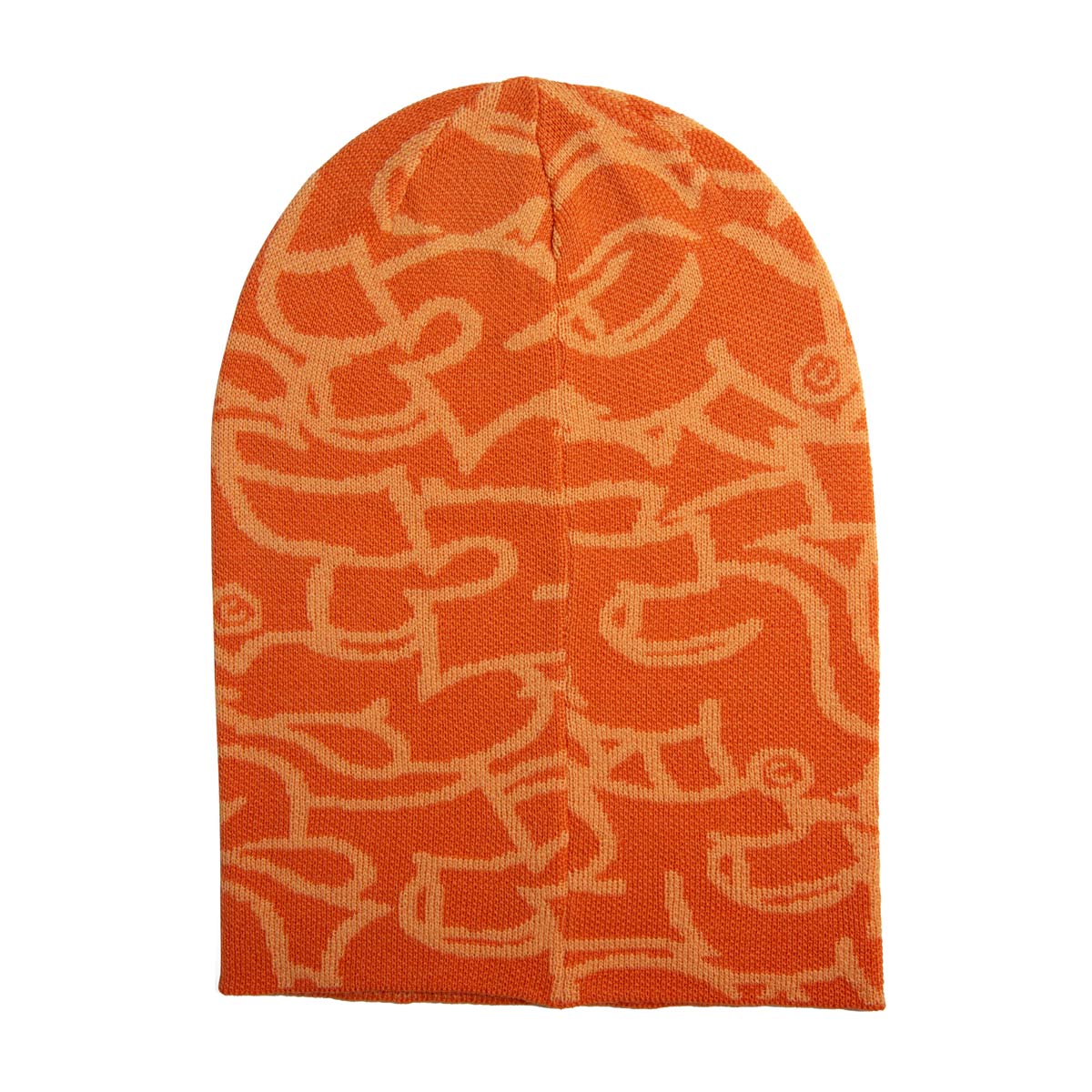 Hollow Skull Balaclava  [Tangerine]